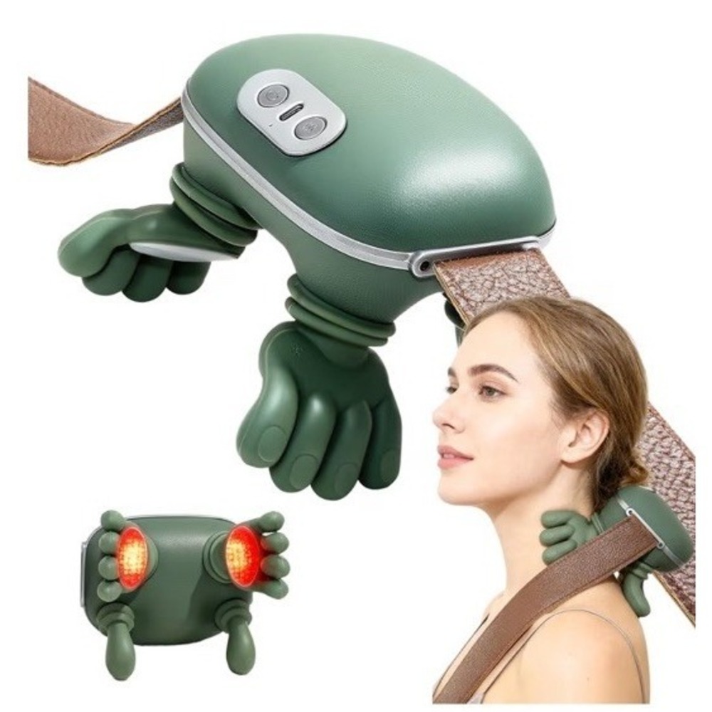 So‎ Shoulder & Neck Massager, Bionic Heated Massager, Neck Massager with Fingers
